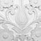 American Art D&#xE9;cor&#x2122; 36&#x22; White Hand-Carved Arched Windowpane Floral Wood Panel Wall D&#xE9;cor
